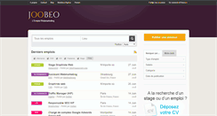 Desktop Screenshot of joobeo.com