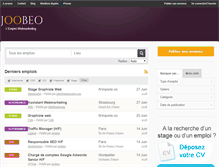 Tablet Screenshot of joobeo.com